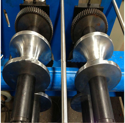 Steel Downspout Roll Forming Machine 0.3-0.8 mm Coil Sheet Thickness