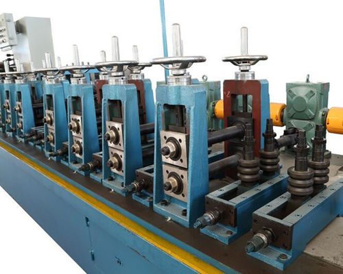 PLC Control System Downspout Roll Forming Machine 1.2 Inch Chain Drive