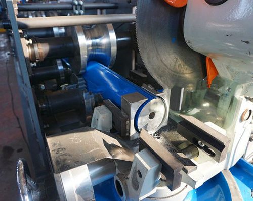 Rain Downspout Roll Forming Machine / Downspout Elbow Machine 3 KW Power