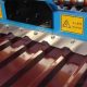 Building Material Metal Roof Roll Forming Machine 380V 50Hz 3 Phase Voltage