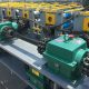 pm16897345-trapezoidal_roof_panel_roll_forming_machine_33_ksi_50_ksi_yield_stress Trapezoidal Roof Panel Roll Forming Machine 33 Ksi - 50 Ksi Yield Stress