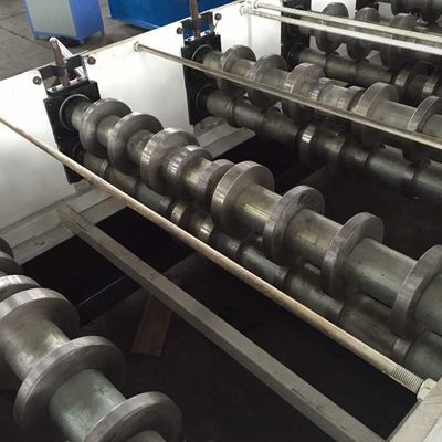 Roof And Wall Panel Glazed Tile Roll Forming Machine PLC Control 5.5 KW Motor