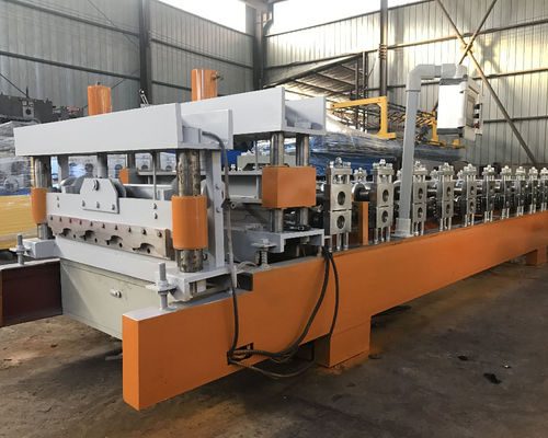 pm16901980-roof_and_wall_panel_glazed_tile_roll_forming_machine_plc_control_5_5_kw_motor Roof And Wall Panel Glazed Tile Roll Forming Machine PLC Control 5.5 KW Motor