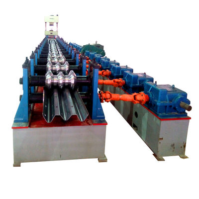 pm16967945-12_tons_weight_highway_guardrail_roll_forming_machine_6_10_m_min_productivity 12 Tons Weight Highway Guardrail Roll Forming Machine 6 - 10 M / Min Productivity