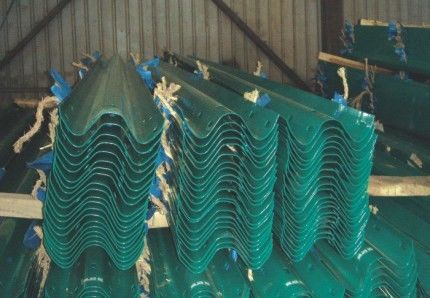 W Beam Expressway Guardrail Machine / Metal Forming Machine Hydraulic Decoiler