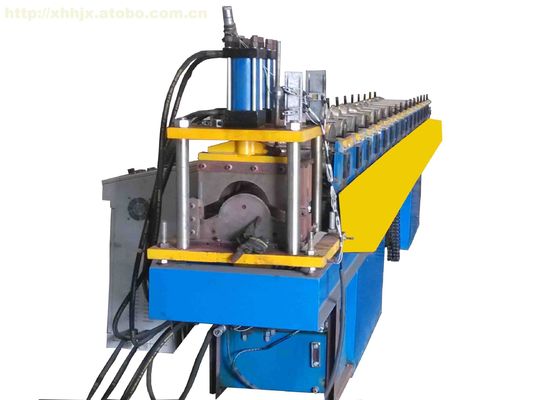 Big Round Ridge Capping Cold Roll Forming Machine Panasonic PLC Control