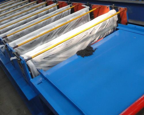 pm17003766-3t_weight_ridge_cap_roll_forming_machine_metal_forming_machine_600_mm_feeding_width 3T Weight Ridge Cap Roll Forming Machine / Metal Forming Machine 600 Mm Feeding Width