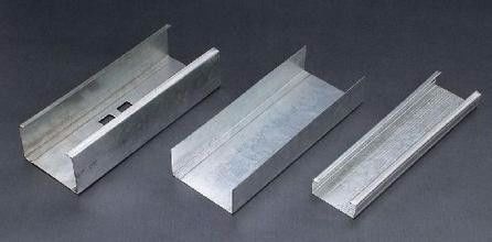 pm17049620-stud_and_track_roll_forming_machine_high_speed_steel_gi_omega_furring_channel Stud And Track Roll Forming Machine HIgh Speed Steel GI Omega Furring Channel
