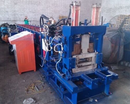 Automatic Roll Forming Machine C And Z Purlin Steel Channel Quick Change