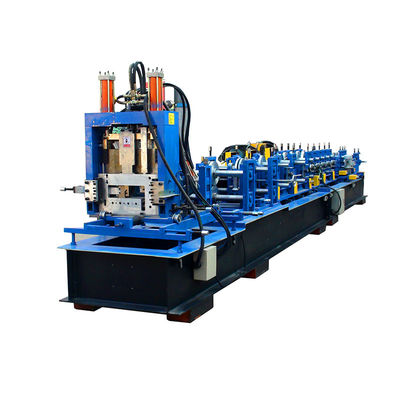 Colored Steel Tile Type Corrugated Sheet Making Machine Dimension 8000 * 1520 * 1500mm