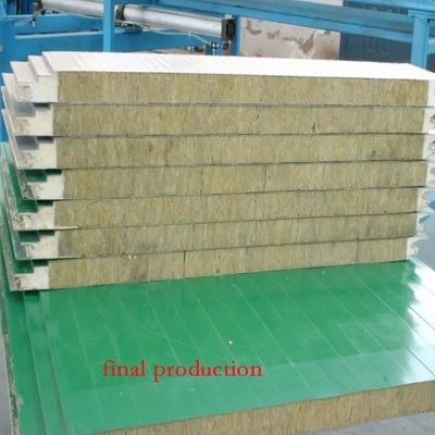pm17107079-high_speed_sandwich_panel_machine_8_12_m_min_production_capacity_5_5_kw_power High Speed Sandwich Panel Machine 8 - 12 M / Min Production Capacity 5.5 KW Power