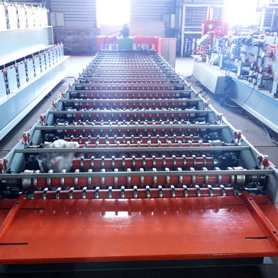 Steel Structure Portable Metal Roofing Roll Forming Machine Chrome Coated Shaft