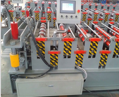 Hydraulic Pressure Corrugated Metal Roll Forming Machine 5000 Kg Uncoilers Loading Capacity