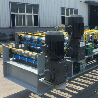 pm17122320-roof_and_wall_double_layer_roll_forming_machine_14_rows_roller_station Roof And Wall Double Layer Roll Forming Machine 14 Rows Roller Station