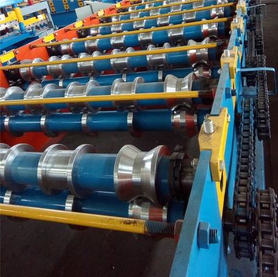 pm17122749-12_16_rows_roof_roll_forming_machine_with_5_ton_hydraulic_decoiler 12 - 16 Rows Roof Roll Forming Machine With 5 Ton Hydraulic Decoiler