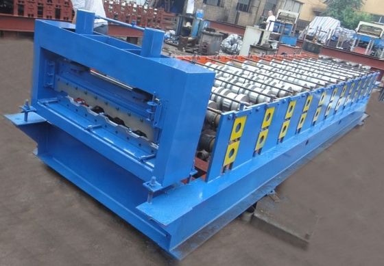 pm17131436-automatic_standing_seam_metal_roof_machine_metal_roofing_roll_former_plc_control Automatic Standing Seam Metal Roof Machine , Metal Roofing Roll Former PLC Control