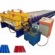 Color Steel Roof Tile Roll Forming Machine PLC System AF - 828 with Pressing