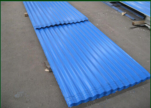Corrugating Iron Roofing Sheet Making Machine Metal Roofing Equipment 8m/min - 12m/min