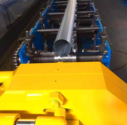 pm17185225-round_downspout_roll_forming_machine_with_10_12_mpa_hydraulic_pressure Round Downspout Roll Forming Machine With 10 - 12 Mpa Hydraulic Pressure