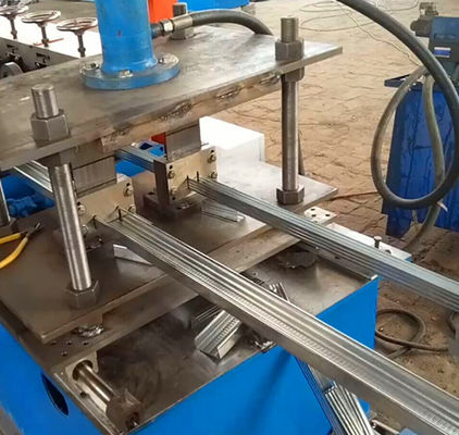 pm17241428-c_u_channel_light_keel_roll_forming_machine_10_15_m_min_productivity C U Channel Light Keel Roll Forming Machine 10 - 15 M / Min Productivity
