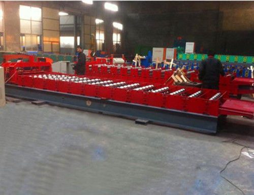 Building Material Glazed Tile Roll Forming Machine For PPGI PPGL Sheet