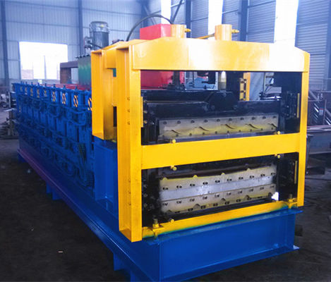 pm17474590-three_phase_steel_sheet_wall_roof_cutting_machine_5_ton_hydralic_contaoled Three Phase Steel Sheet Wall , Roof Cutting Machine 5 Ton Hydralic Contaoled