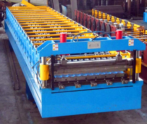 Mold Forging Currogated Tile Cutter Machine / Roof Sheet  Production Line 5.5 Kw Power