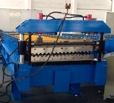 Mold Forging Currogated Tile Cutter Machine / Roof Sheet  Production Line 5.5 Kw Power