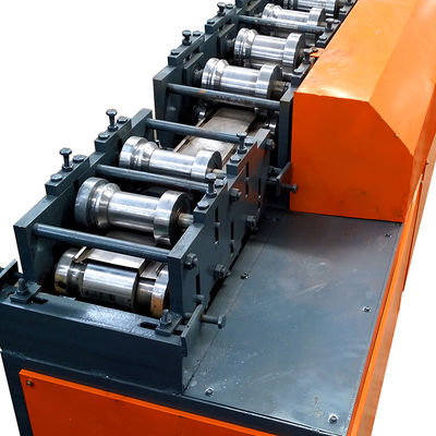 pm18355001-ppgi_pu_foam_roller_shutter_door_roll_forming_machine_with_plc_controled PPGI PU Foam Roller Shutter Door Roll Forming Machine With PLC Controled