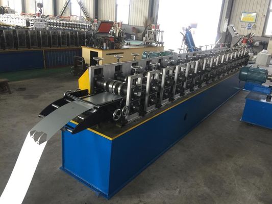 Roller Concrete Door Frame Roll Forming Machine / Aluminum Metal Window Frame Making Machine