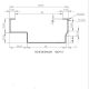 Roller Concrete Door Frame Roll Forming Machine / Aluminum Metal Window Frame Making Machine