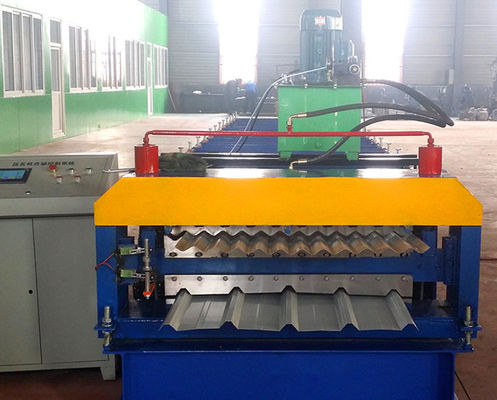 pm19134469-8m_min_galvanized_trapezoidal_shape_metal_roll_forming_machine_for_building 8m/Min Galvanized Trapezoidal Shape Metal Roll Forming Machine For Building
