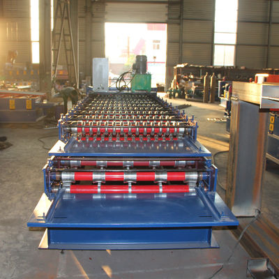pm19134470-8m_min_galvanized_trapezoidal_shape_metal_roll_forming_machine_for_building 8m/Min Galvanized Trapezoidal Shape Metal Roll Forming Machine For Building
