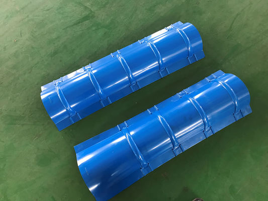 pm191374674-4kw_high_performance_ridge_cap_roll_forming_machine_for_seamless_roofing_system 4kw High Performance Ridge Cap Roll Forming Machine For Seamless Roofing System