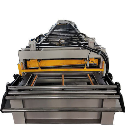 Steel Panel Profile Rolling Forming Machine With Hydraulic Pre Cutter For Efficiency