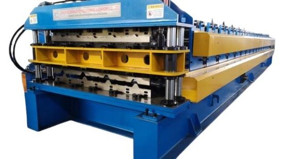 pm192650200-chain_drive_double_layer_roofing_sheet_machine_for_republic_of_slovenia Chain Drive Double Layer Roofing Sheet Machine For Republic Of Slovenia