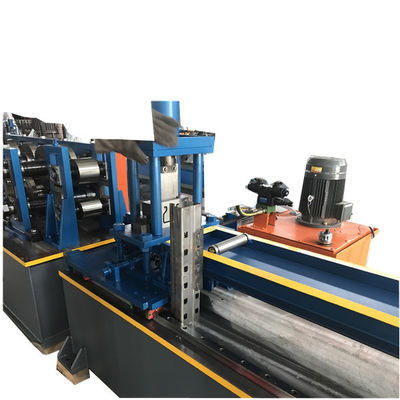 Heavy Duty Upright Roll Forming Machine For Warehouse Shelf