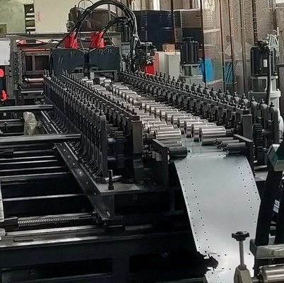 pm194512896-slotted_shelf_racking_pallet_roll_forming_machine_for_distribution_centers Slotted Shelf Racking Pallet Roll Forming Machine For Distribution Centers