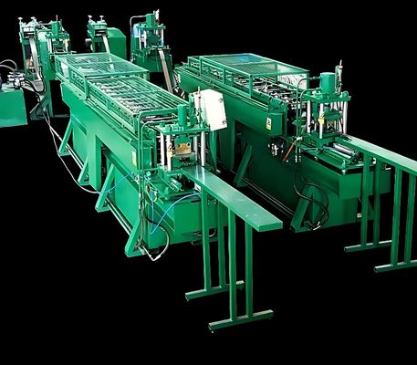High Speed Rack Shelf Roll Forming Machine With Servo Feeder And Hydraulic Punch