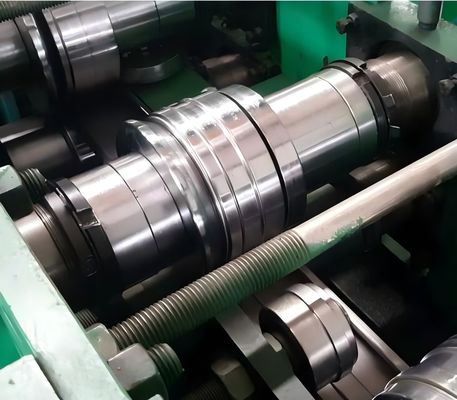 pm194552770-high_speed_rack_shelf_roll_forming_machine_with_servo_feeder_and_hydraulic_punch High Speed Rack Shelf Roll Forming Machine With Servo Feeder And Hydraulic Punch