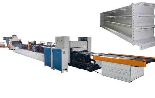Widely Used Steel Sheet Roll Forming Machine For Shelving And Racking Industry
