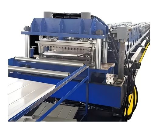 pm196420907-fully_automatic_selective_pallet_racking_rolling_forming_machine_for_high_volume_production_with_hydraulic_punching Fully Automatic Selective Pallet Racking Rolling Forming Machine For High Volume Production With Hydraulic Punching