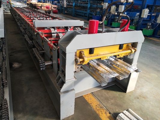 Sheet Cold High Strength Steel 0.4mm Floor Decking Forming Machine