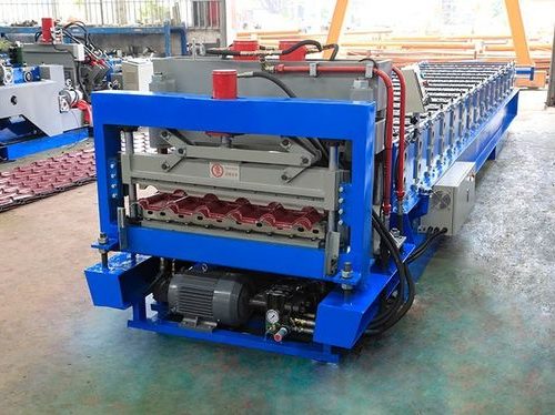 Cladding Sheet Making Cold 0.4mm Roof Roll Forming Machine Easy Operate
