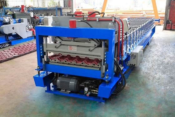 Cladding Sheet Making Cold 0.4mm Roof Roll Forming Machine Easy Operate