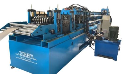 pm198785176-c_z_purlin_channel_cold_roll_forming_machine_full_auto_for_galvanized_steel_profile C Z Purlin Channel Cold Roll Forming Machine Full Auto For Galvanized Steel Profile