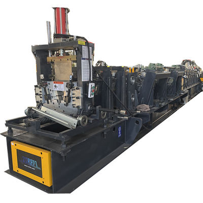 pm199352662-hat_purline_roll_forming_machine_make_purlines_profile_in_batch_fully_automatically Hat Purline Roll Forming Machine Make Purlines Profile In Batch Fully Automatically