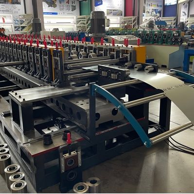 Metal Supermarket Shelf Back Panel Profile Making Machine