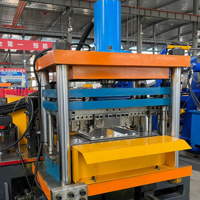 Metal Supermarket Shelf Back Panel Profile Making Machine