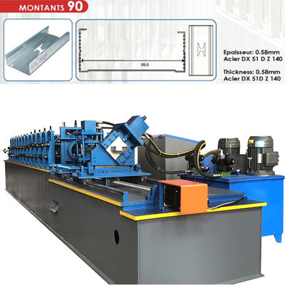 pm35601375-25_gauge_galvanized_steel_wall_framing_ce_stud_and_track_roll_forming_machine 25 Gauge Galvanized Steel Wall Framing Ce Stud And Track Roll Forming Machine
